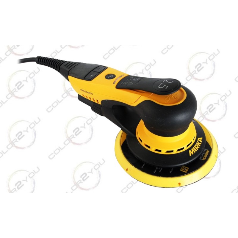 MID6252022 - MIRKA LEVIGATRICE ELETTRICA DEROS 625CV 150mm CON ASPIR. ORBITA 2,5mm