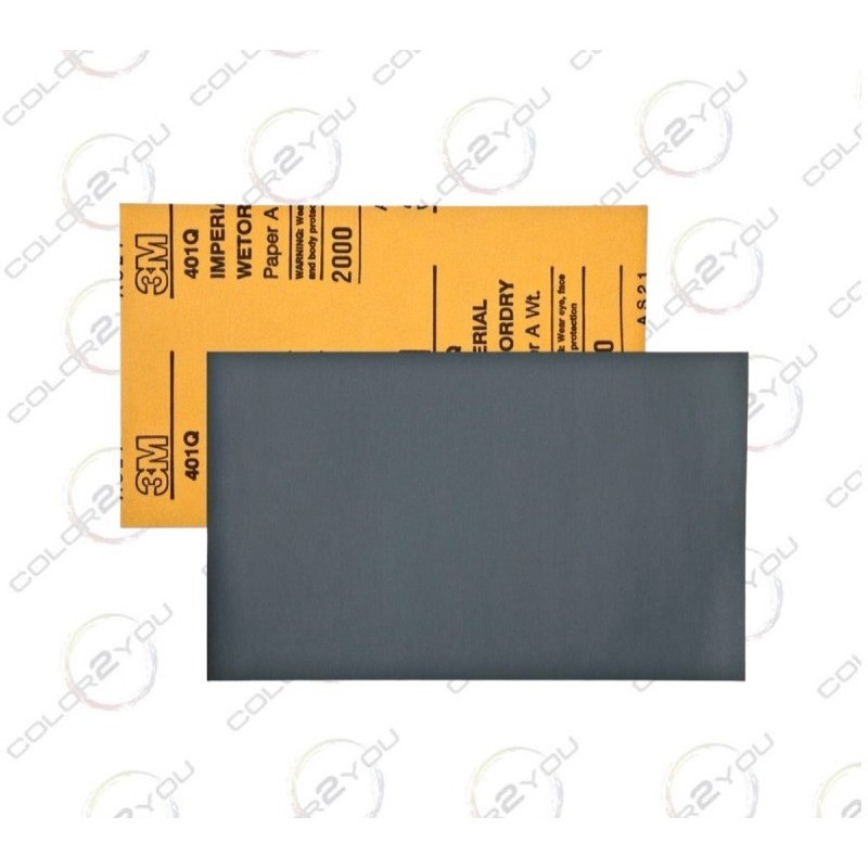 3M WETORDRY FOGLI ABRASIVI 401Q - DIM 138x230mm