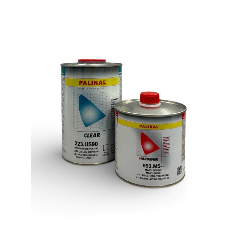 PALINAL KIT TRASPARENTE 223.US90 + CATALIZZATORE