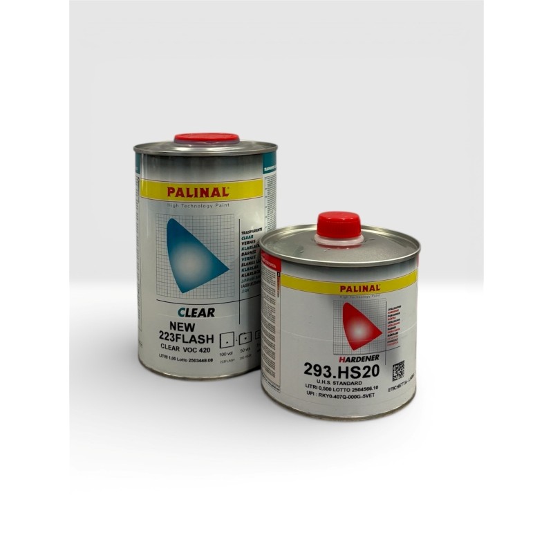 PALINAL KIT TRASPARENTE 223.FLASH + CATALIZZATORE