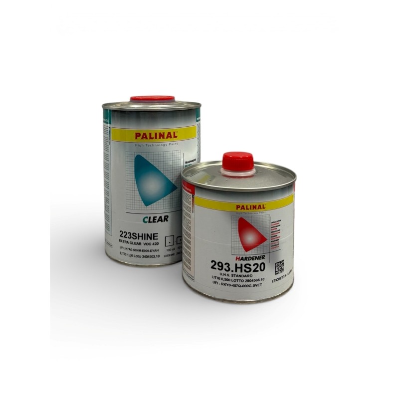 PALINAL KIT TRASPARENTE 223.SHINE + CATALIZZATORE